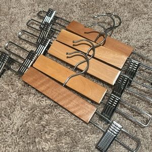Wood/Metal Hangers with Clips